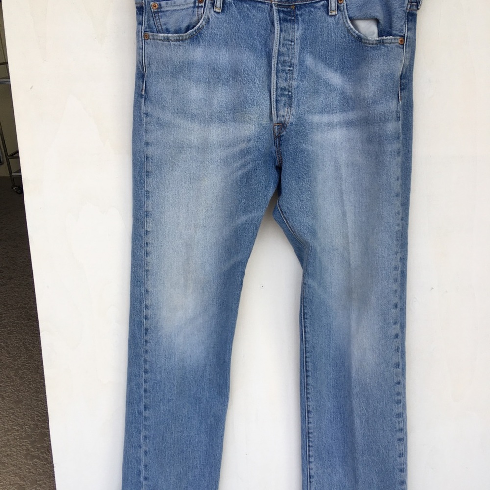Classic Straight Levi 501 Button Fly 2017 Nostalgic Countrycore Jeans 36/32